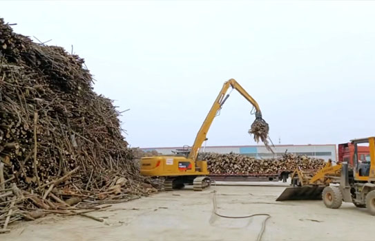 合矿抓木机：环保之力，轻松抓取木材原料